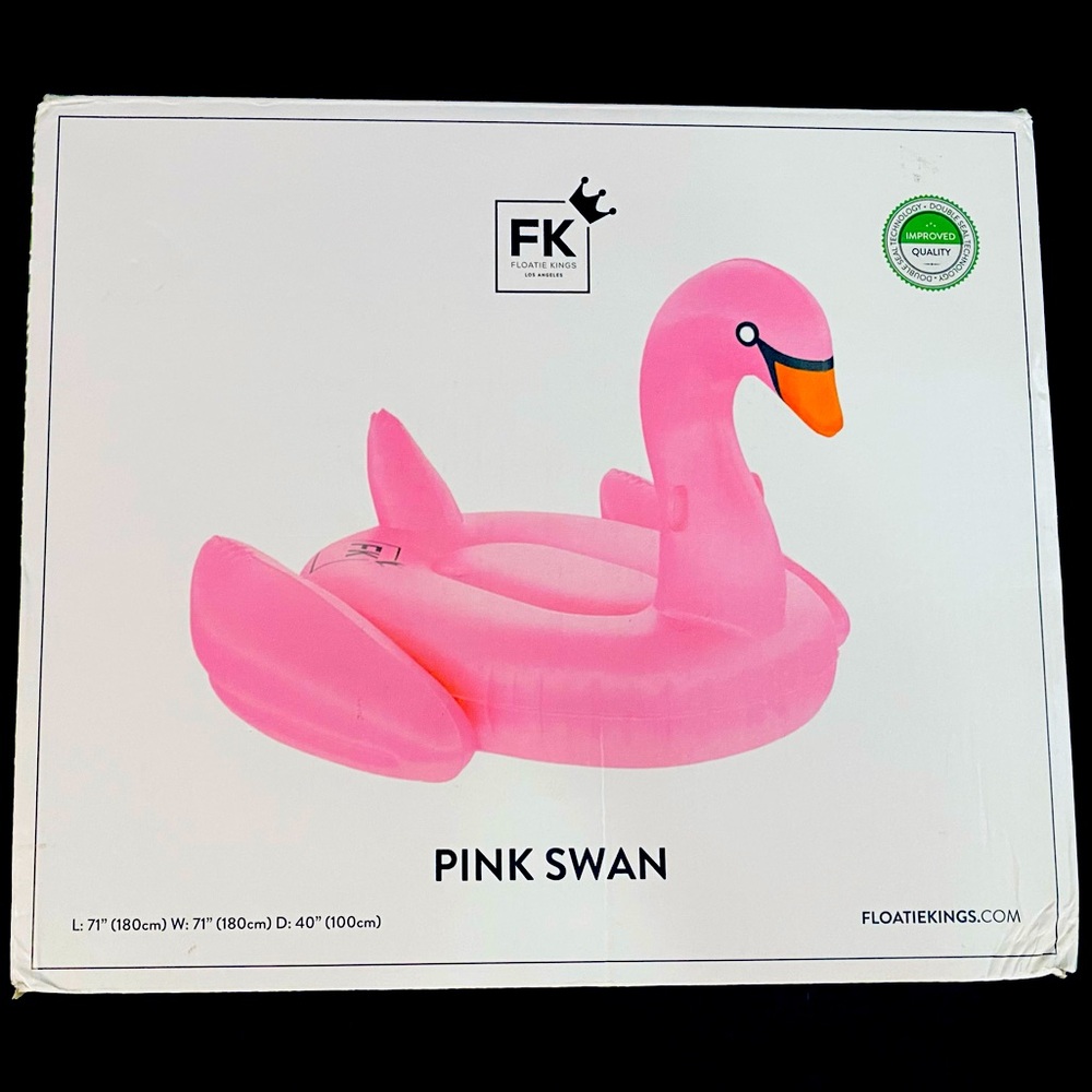 Floater Kings Pink Swan Swim Float